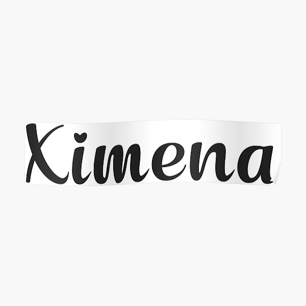 Ximena Poster For Sale By 99Posters Redbubble