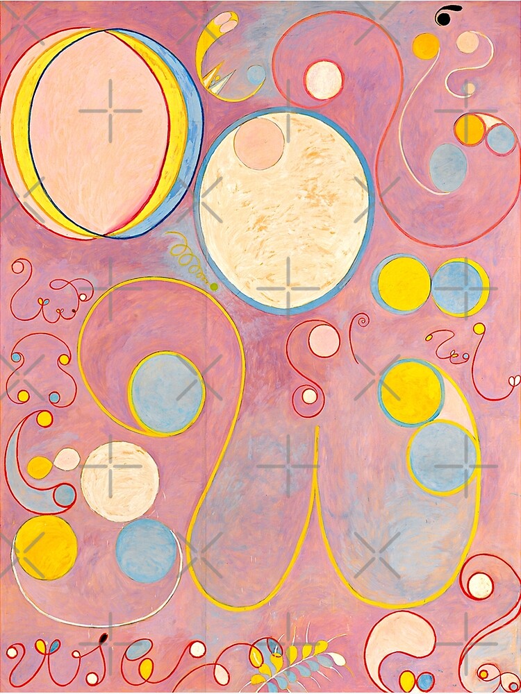 The Ten Largest No Adulthood Hilma Af Klint Poster For Sale By