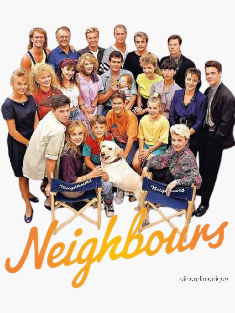 Neighbours Tv Show Ramsay Street Sticker For Sale By Wilsondimonique