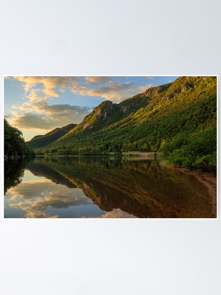 Eagle Cliff From Profile Lake Franconia Notch State Park New