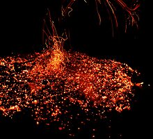 Fire Dancing by Alvin-San Whaley