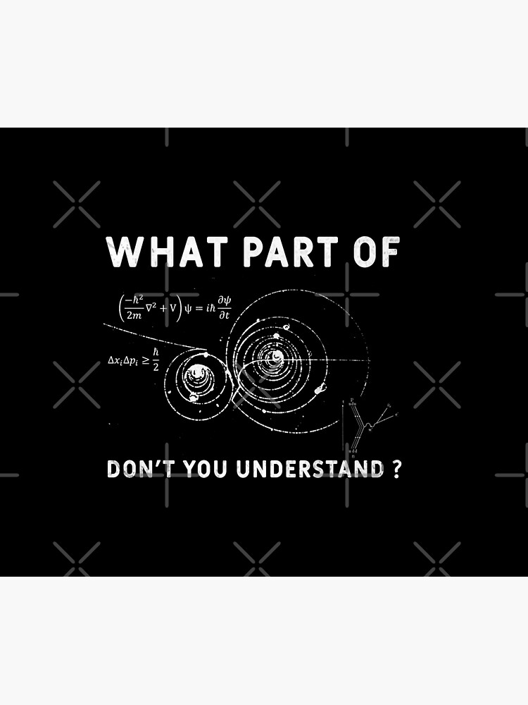 What Part Of Don T You Understand Funny Math Teacher Gift Retro