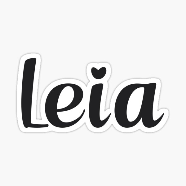 Leia Sticker For Sale By Posters Redbubble