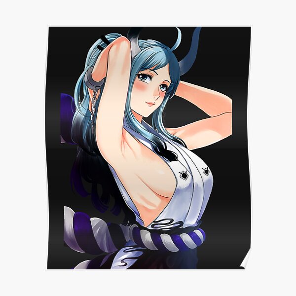 Yamato Sexy Hentai Anime One Piece Sticker Poster For Sale By Mallozzi Redbubble