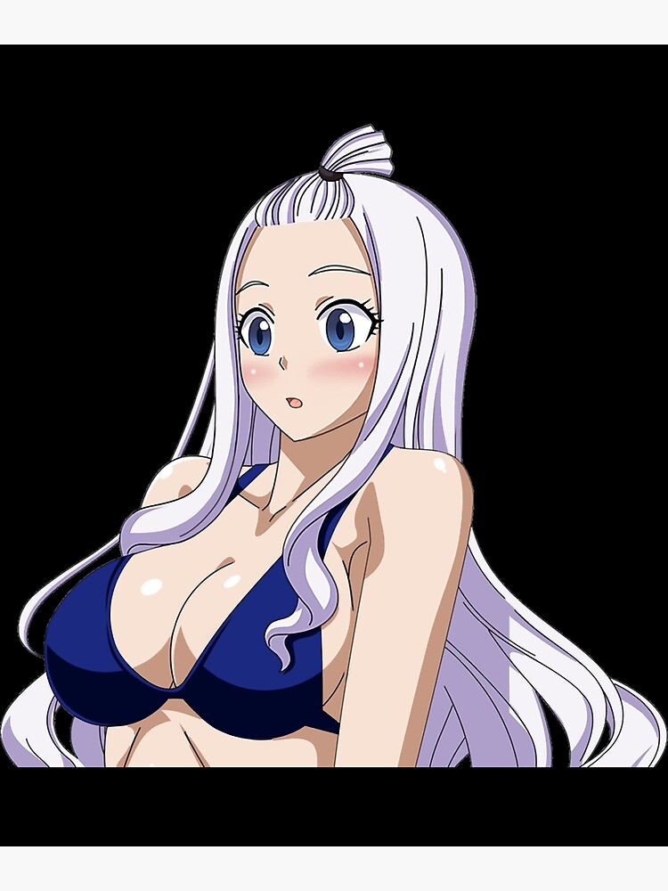 P Ster Mirajane Strauss Anime Hentai Sexy En Traje De Ba O Kawaii Fairy Tail Anime Girl Waifu