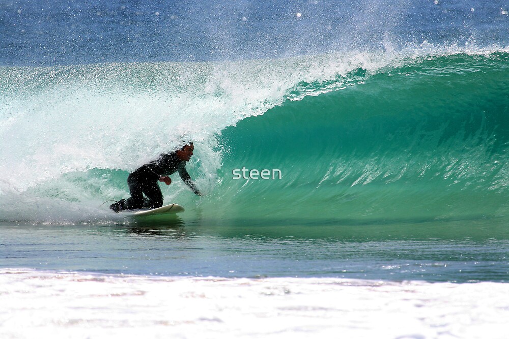 "kneeboard surfing" by steen Redbubble