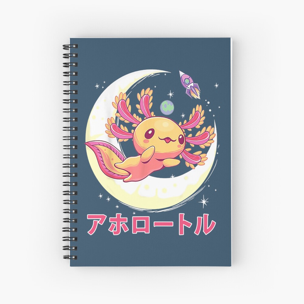 Pastel Goth Axolotl Kawaii Japanese Anime Aesthetic Nude Spiral