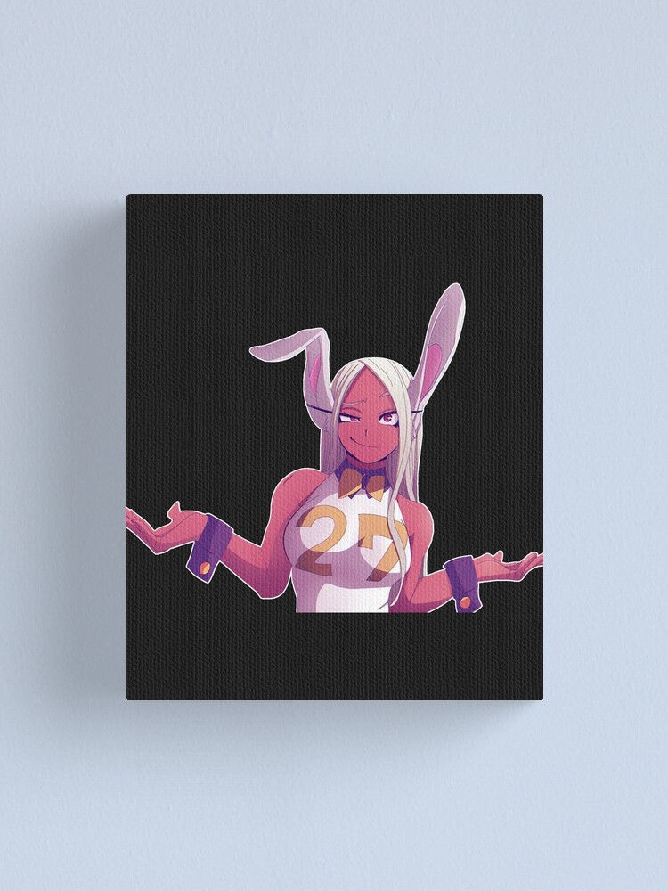 Miruko Mirko Sexy Hentai Anime No Hero My Hero Academia Volume Sticker Canvas Print For