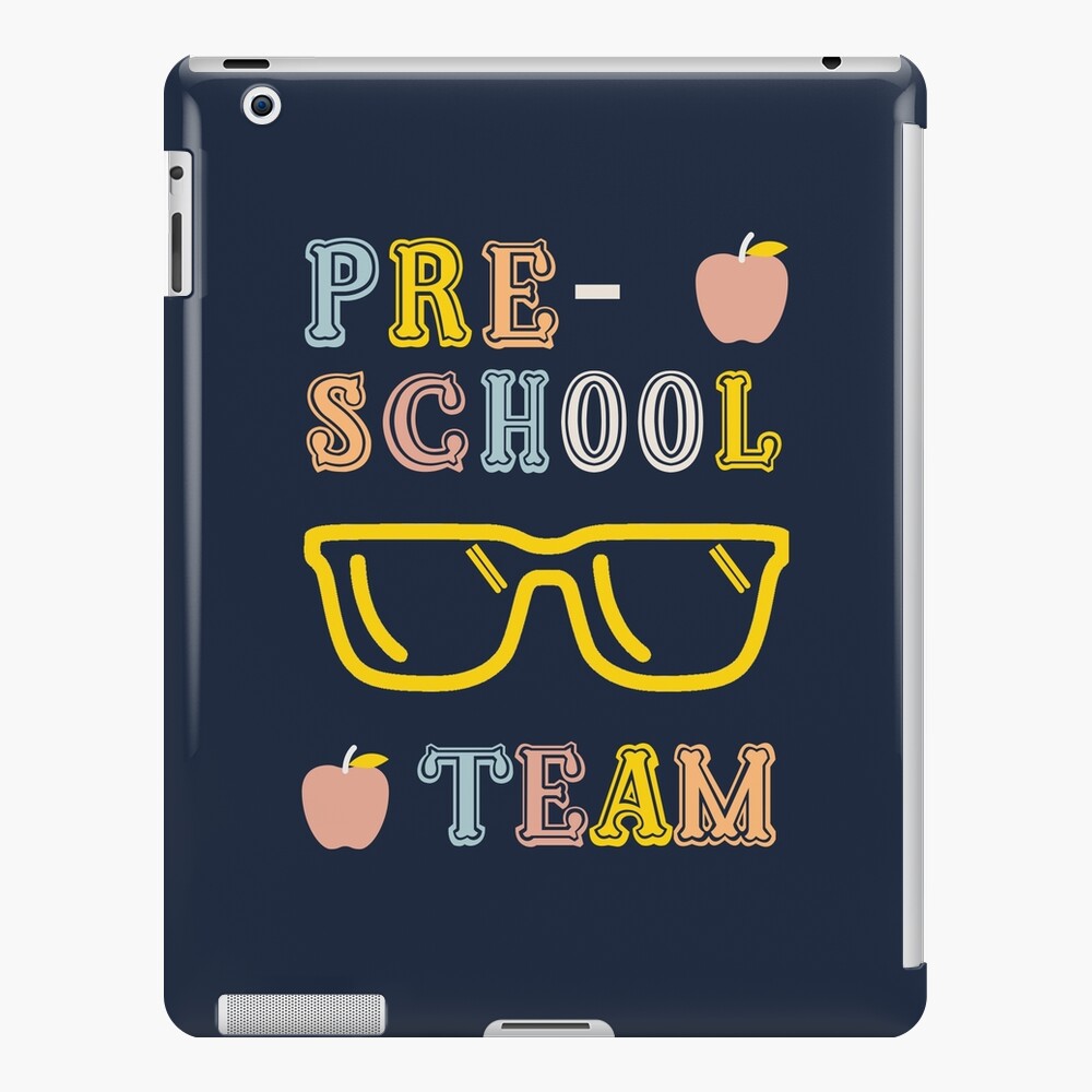 Funda Y Vinilo Para Ipad Equipo Preescolar Amigo De Preescolar