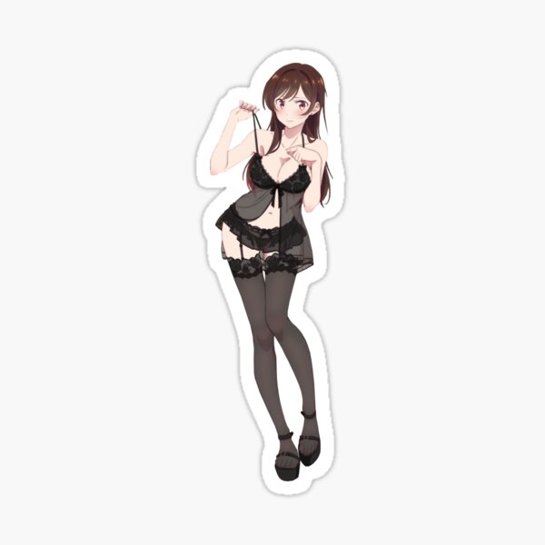 Chizuru Mizuhara Ecchi Lingerie Sexy Hentai Anime Sticker For Sale By