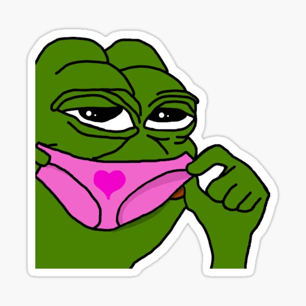 Frog Butt Sticker For Sale By Kawayou Redbubble