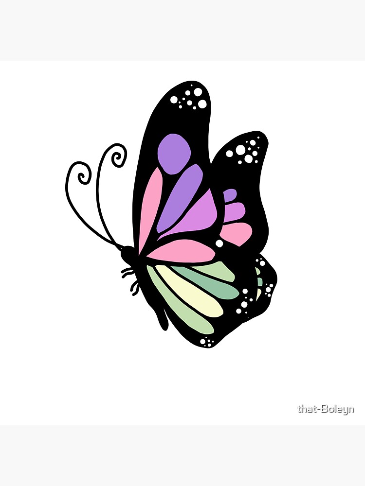 Genderfae Pride Butterfly Sticker For Sale By That Boleyn Redbubble