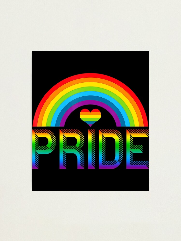 Gay Pride Lgbt Awareness Month Photographic Print For Sale By