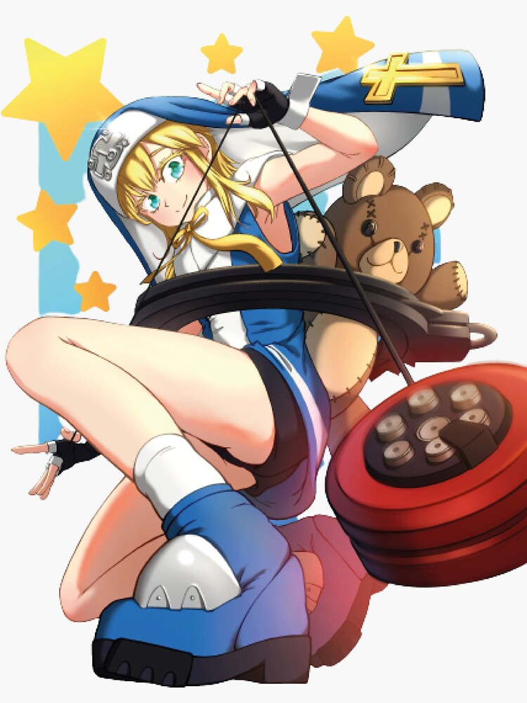 Guilty Gear Strive Bridget Sticker For Sale By 7ellala Redbubble