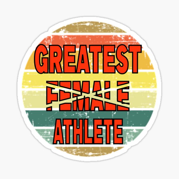 Vintage Greatest Athlete Serena Sticker For Sale By KMSTOR Redbubble