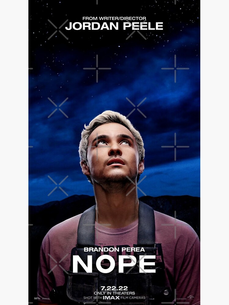 Nope Movie Sticker For Sale By Aeyssa Redbubble