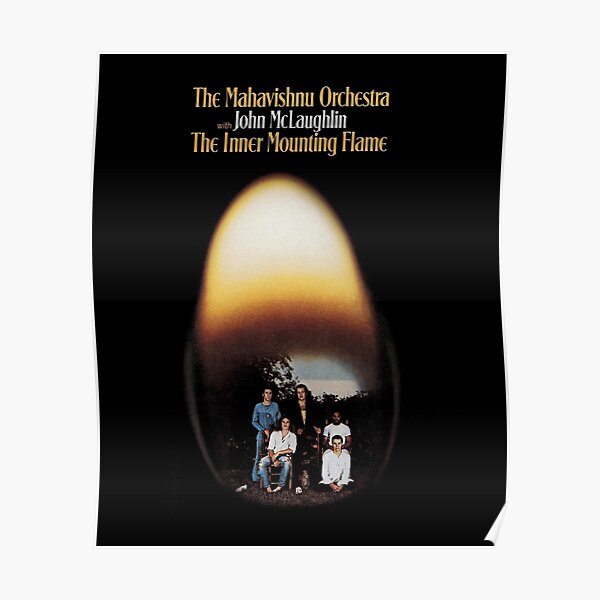 Mahavishnu Orchestra The Inner Mounting Flame Album Cover Poster