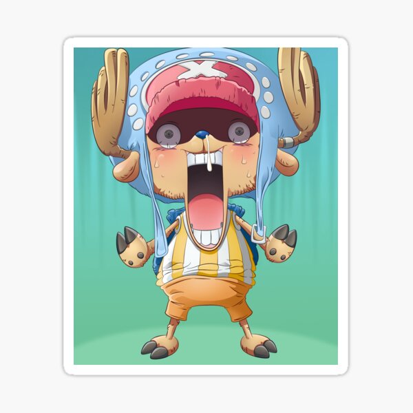 Tony Tony Chopper One Piece Sticker For Sale By Medshop Art Redbubble