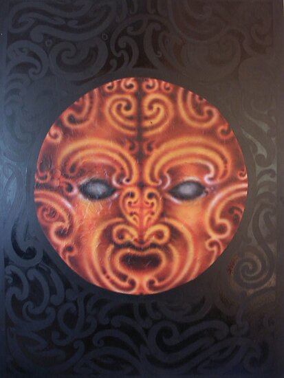 Te Ra Maori Sun God by Rangi Matthews