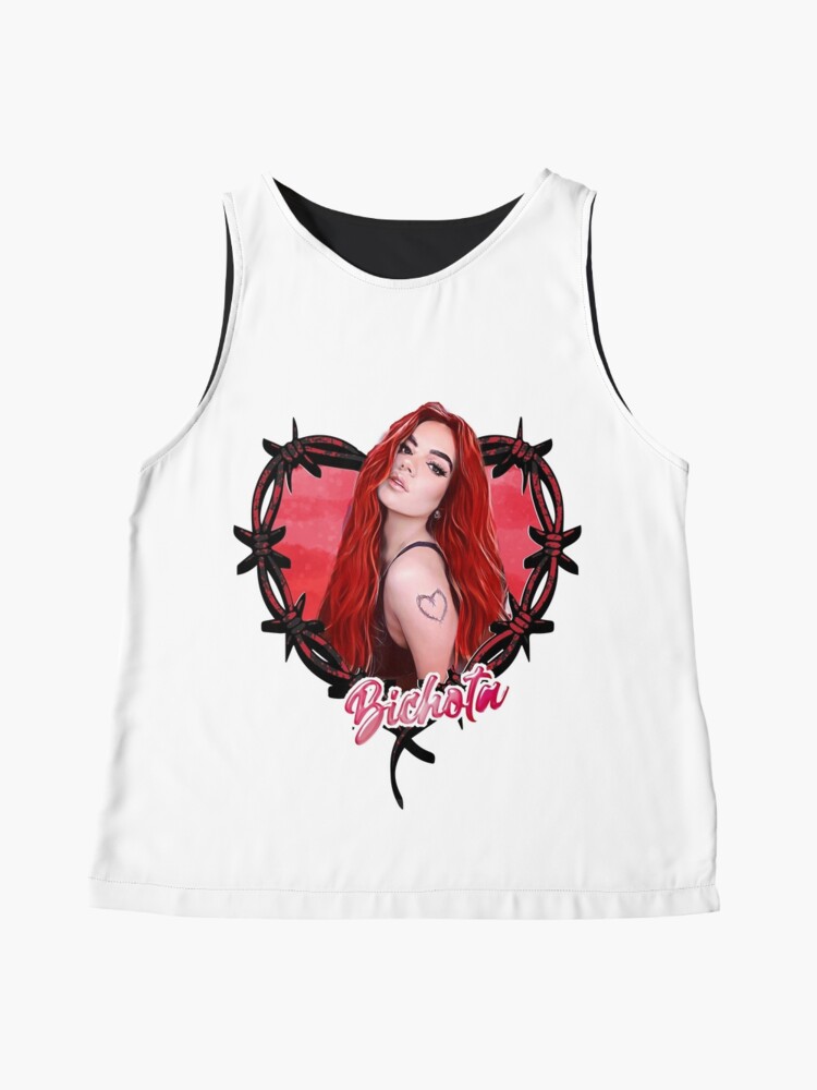 Blusa Sin Mangas Karol G Bichota And Heart Tattoo Karol G Red Bare