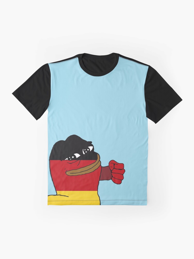 Punching Pepe Germany T Shirt By Meme Magician Redbubble