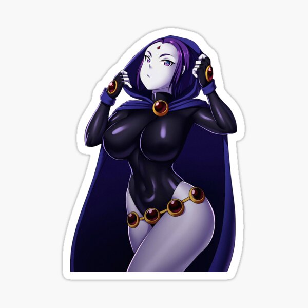 Raven Sexy Hentai Anime Sticker For Sale By Mariealdaha Redbubble