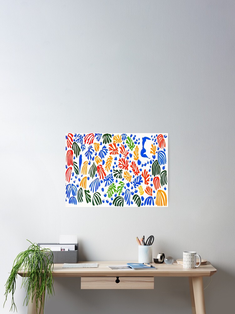 Poster For Sale Avec L Uvre Henri Matisse La Perruche Et La Sir Ne