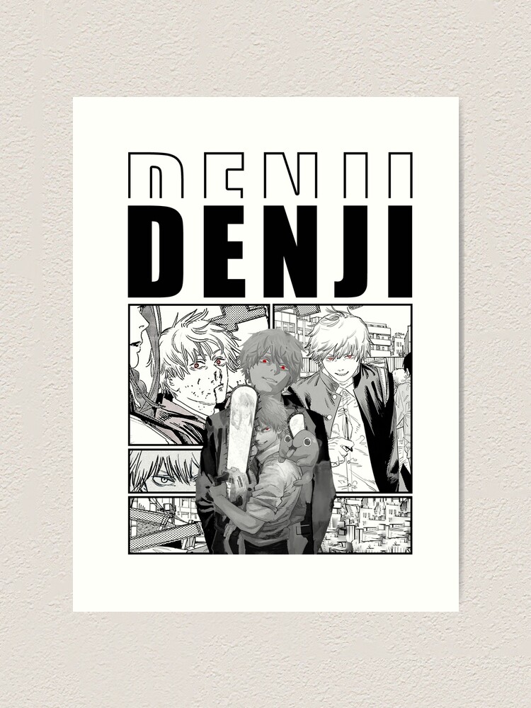 Denji Chainsaw Man Art Print For Sale By Dezain Redbubble