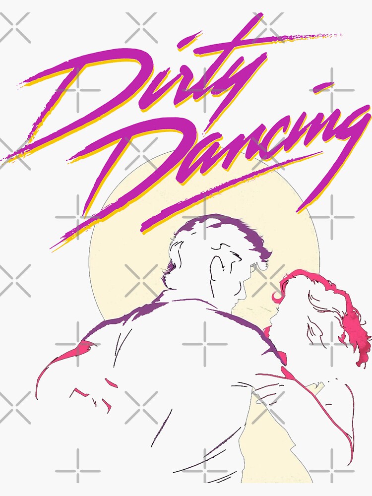 Art Dirty Dancing Sticker For Sale By Alineaone Redbubble