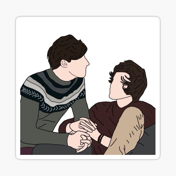 Larry Stylinson Sticker For Sale By Layasdrawings Redbubble