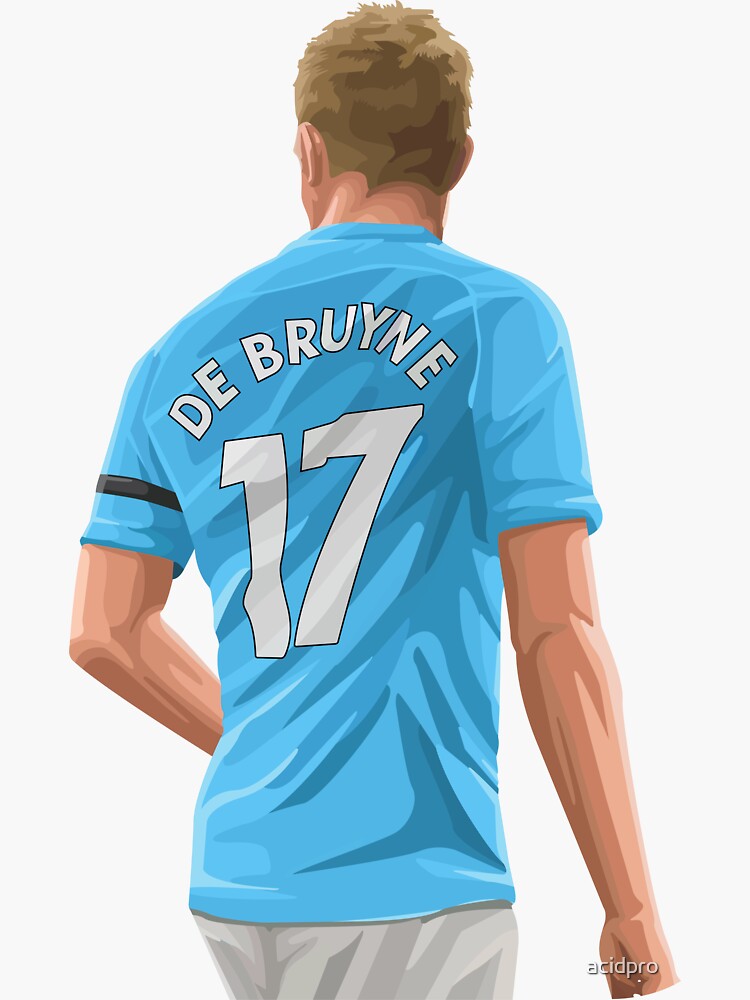 Kevin De Bruyne Football Player Vector Art Sticker For Sale By