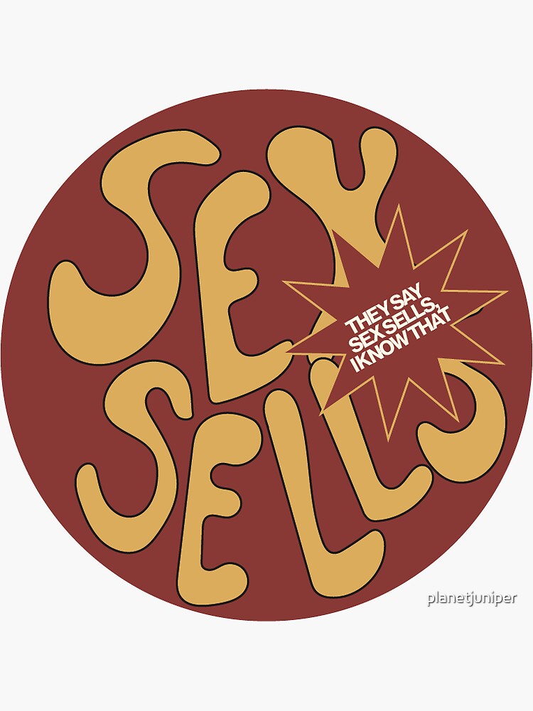 Lovejoy Sex Sells Circle Sticker For Sale By Planetjuniper Redbubble