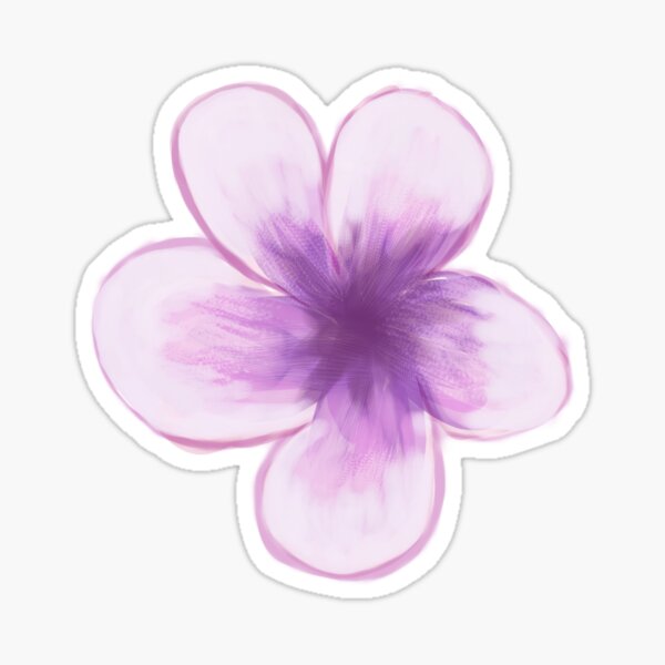 Plumeria Sticker For Sale By RoseaCreates Redbubble