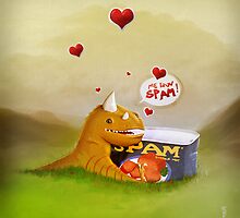 spam of the dinosaur by Jason Bowman