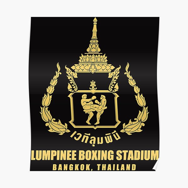 Lumpinee Muay Thai Boxing Stadium Thailand Poster For Sale By