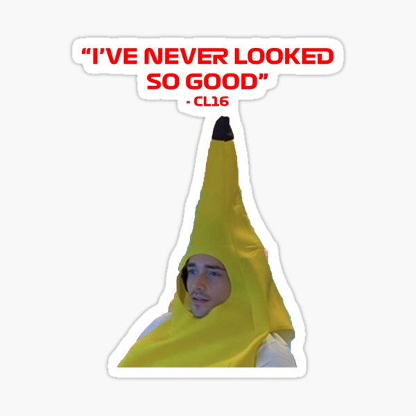 Charles Leclerc Banana Costume I Ve Never Looked So Good Quote