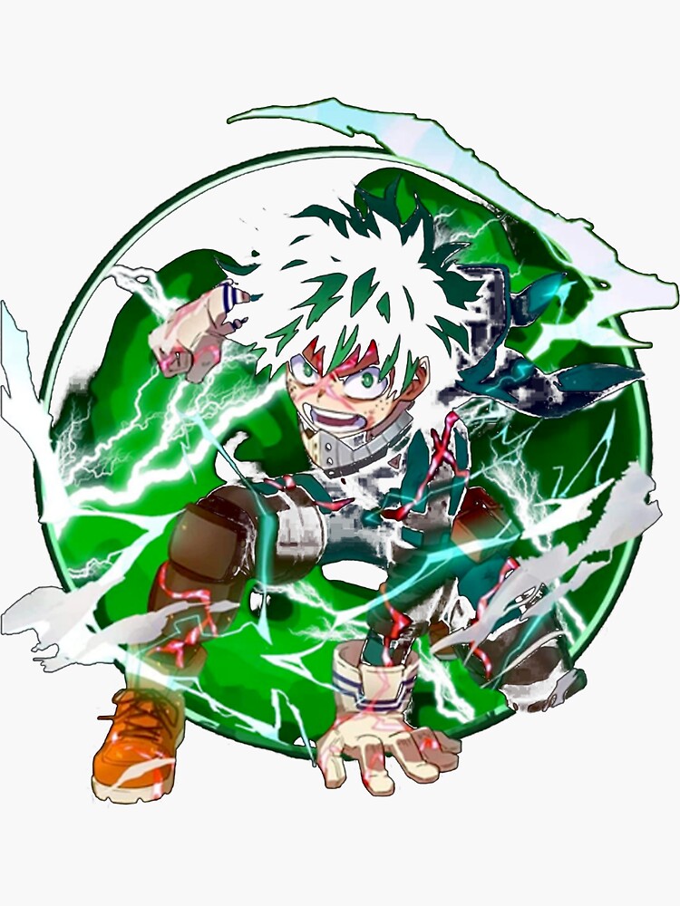 My Hero Dabi Anime Sticker For Sale By EdwardCope93 Redbubble