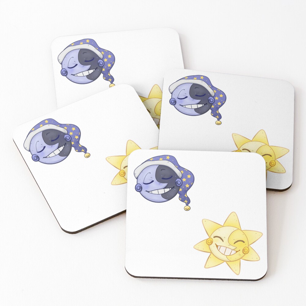 Fnaf Sun And Moon Sticker For Sale By Cobbstone Redbubble