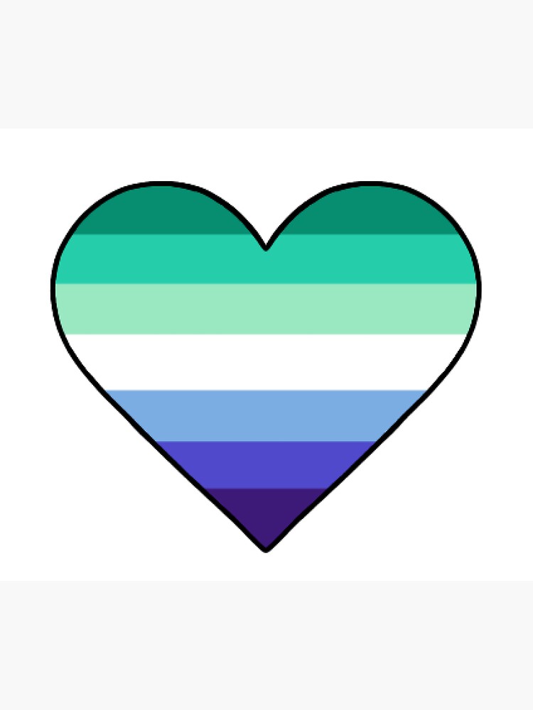 Gay Pride Heart Sticker For Sale By Hay Mae Redbubble