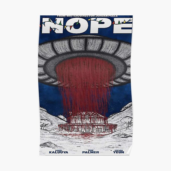 Nope Movie Poster For Sale By Victorhines Redbubble