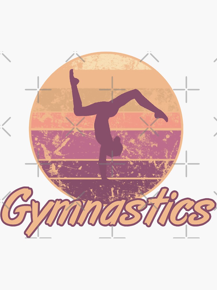 Gymnastics Women Girls Gymnast Handstand Sticker For Sale By