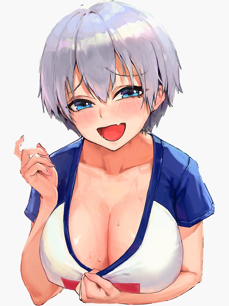 Hot Hana Uzaki Uzaki Chan Sexy Hentai Anime Sticker For Sale By