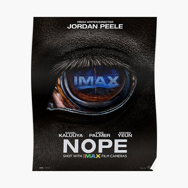 Nope Movie Poster For Sale By Marianaweil Redbubble