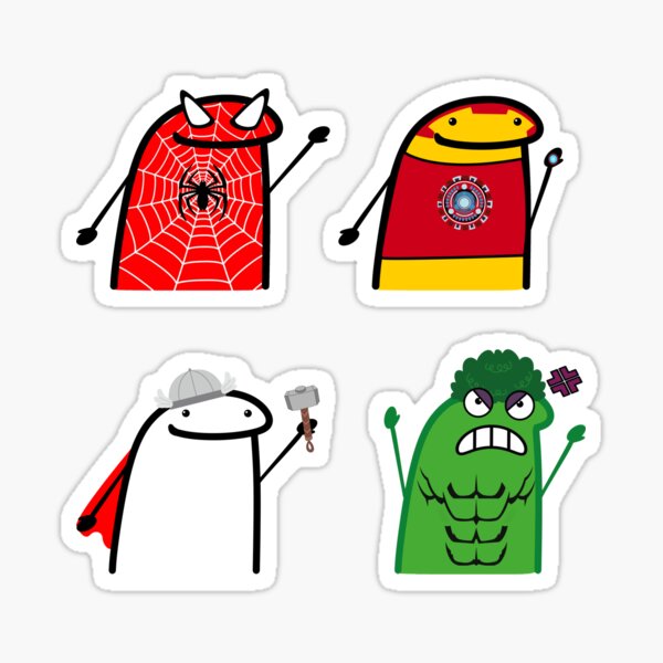 Flork Heroes Sticker For Sale By UTOPIAXD Redbubble