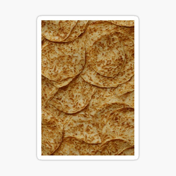 Tortillas Texture Burrito Sticker For Sale By Askartongs Redbubble