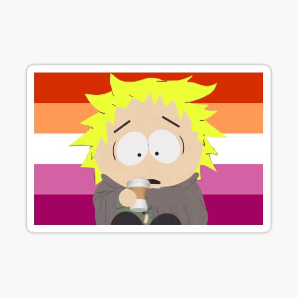 Tweek South Park Lesbian Flag Sticker For Sale By Tillibom Redbubble