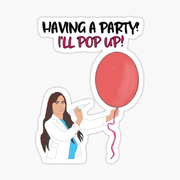 Dr Pimple Popper Sandra Lee Sticker For Sale By CoffeeDivaJo Redbubble