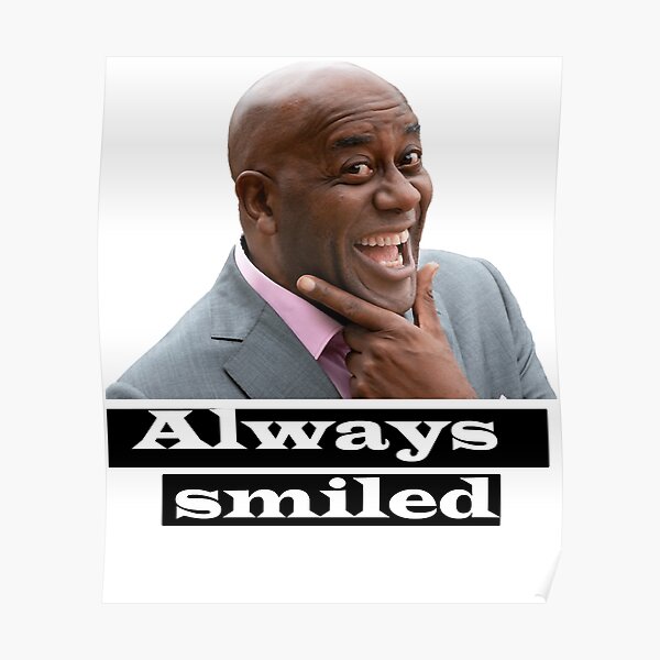 The Birthday Boy Ainsley Harriott Humour Music Awesome Poster For