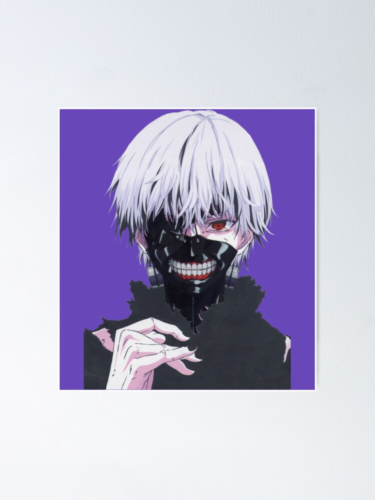 Tokyo Ghou Kaneki Haise Sasaki Poster For Sale By AbuVodena Redbubble