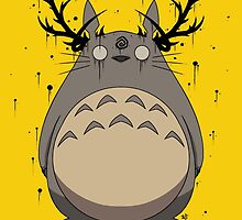 Totoro True Detective by crabro